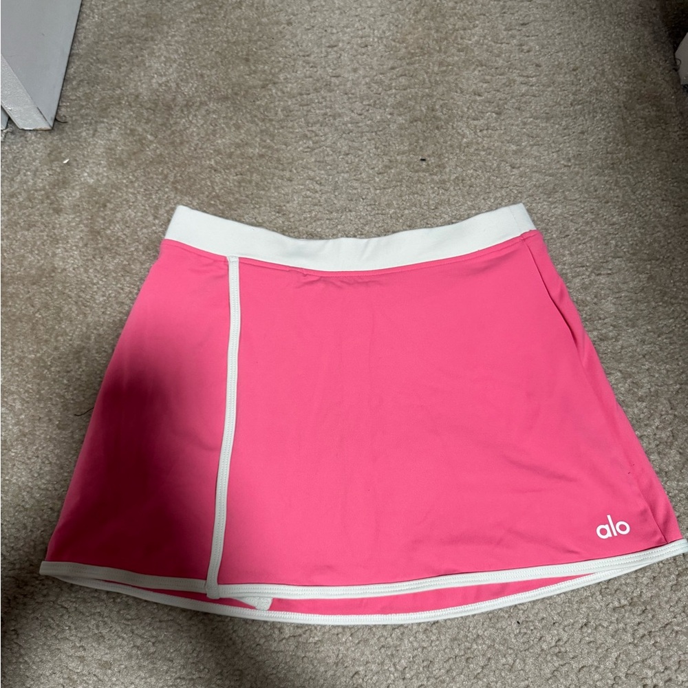 ALO Yoga Vibrant Pink Mini Skirt